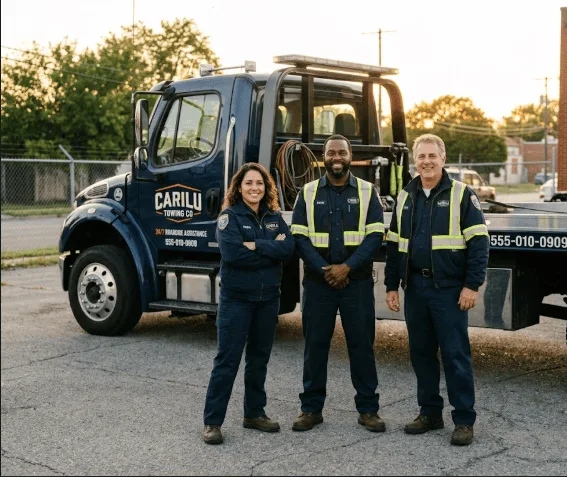 Heavy Duty Towing company in Roseville, OH